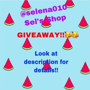 giveaway repost! ty to the host @selena010